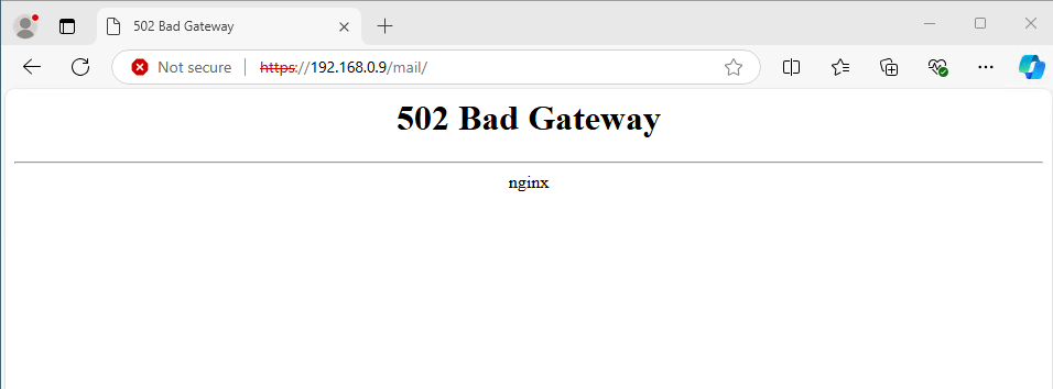 Roundcube / iRedMail 502 Bad Gateway after Ubuntu Update