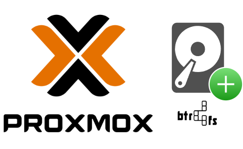 Create additional BTRFS volume on Proxmox